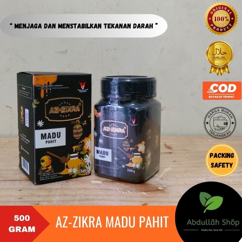 

Madu Herbal Hitam Pahit Azzikra 500gr Premium Madu Az zikra Herbal / Madu Herbal / Madu Azzikra Original