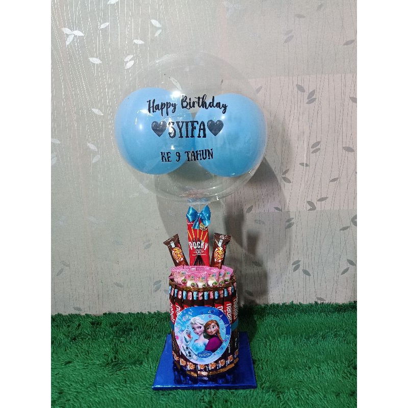 

Snack tower balon BISA TARIK UANG