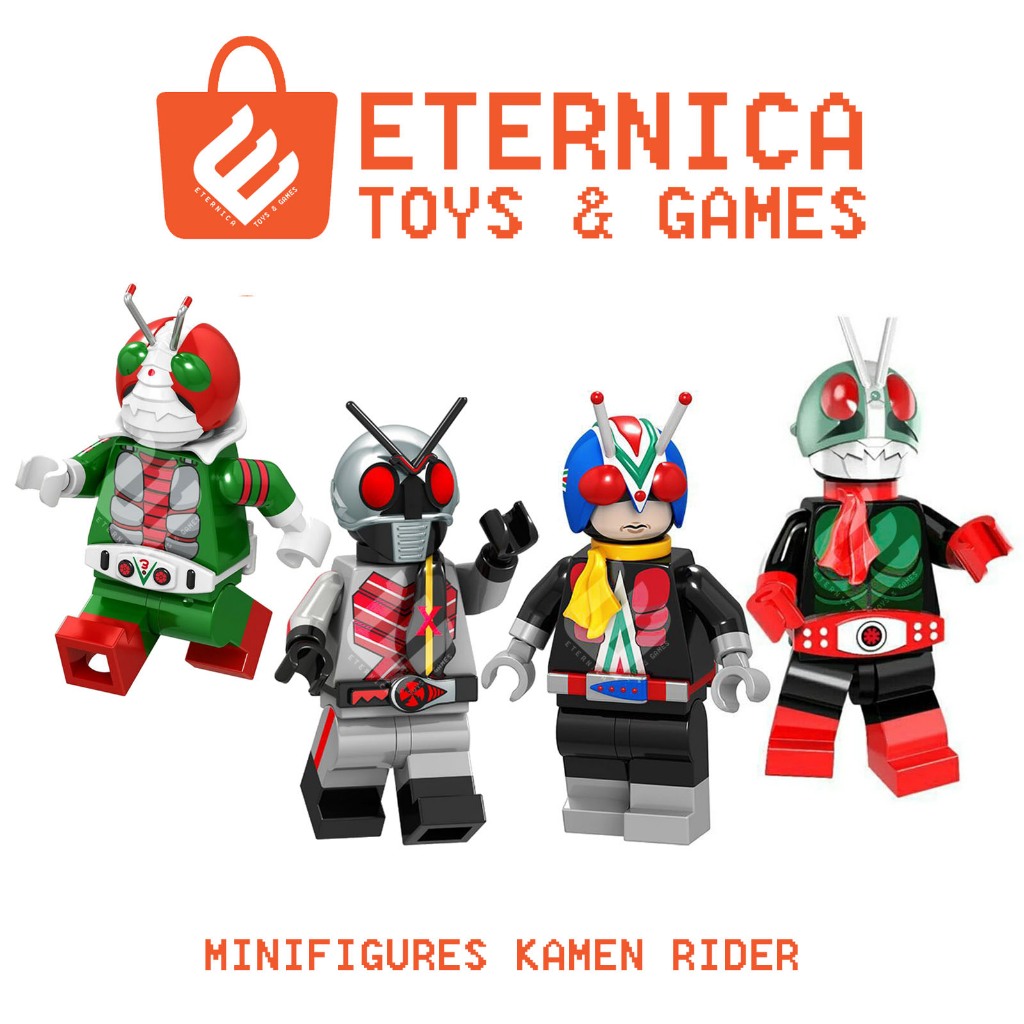 Mini Figures Kamen Rider (Hero Knight) Masked Rider, Ichigo (MTC/ Roboman, Bootleg) [Banjarmasin]