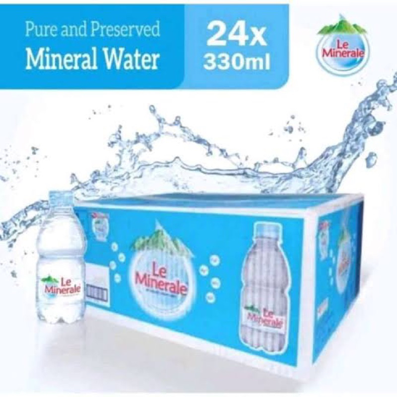 

LE MINERALE 330ml