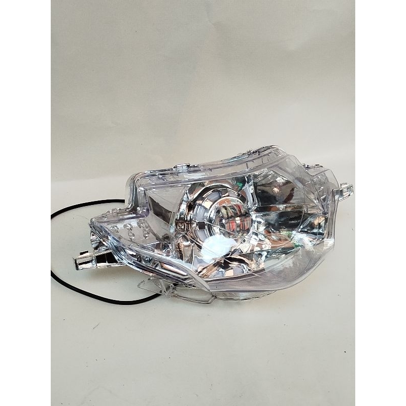 HEADLAMP REFLEKTOR  LAMPU DEPAN SUPRA X 125  + LAMPU PROJIE
