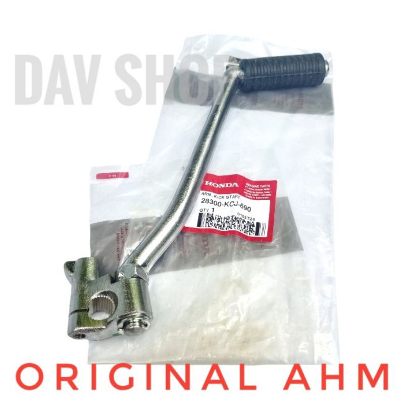 PEDAL SELAHAN/ENGKOLAN/KICK STATER HONDA TIGER LAWAS TIGER LAMA 2000 TIGER REVO ORIGINAL AHM 28300KC