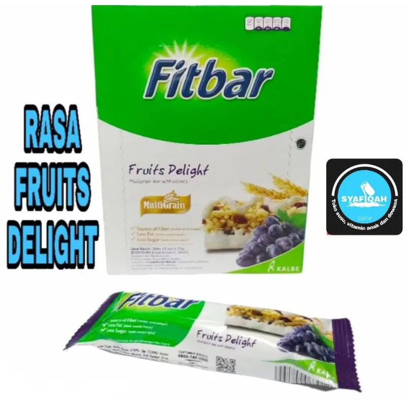 

QH Fitbar 20 gram 1 box isi 12 pcs