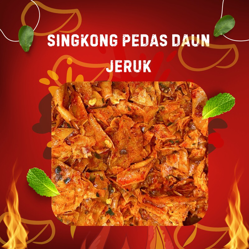 

Kripik singkong Pedas daun jeruk VIRAL