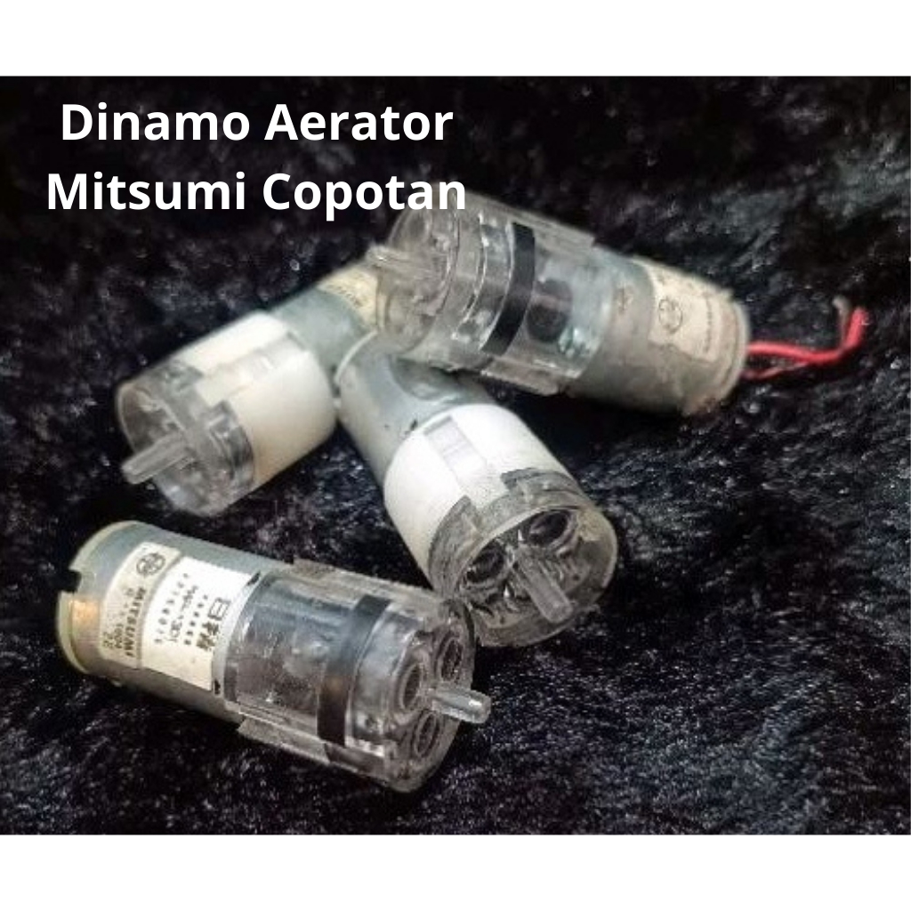 Dinamo Aerator Pump Pompa Udara Mitsumi 3,7volt 5volt kondisi copotan