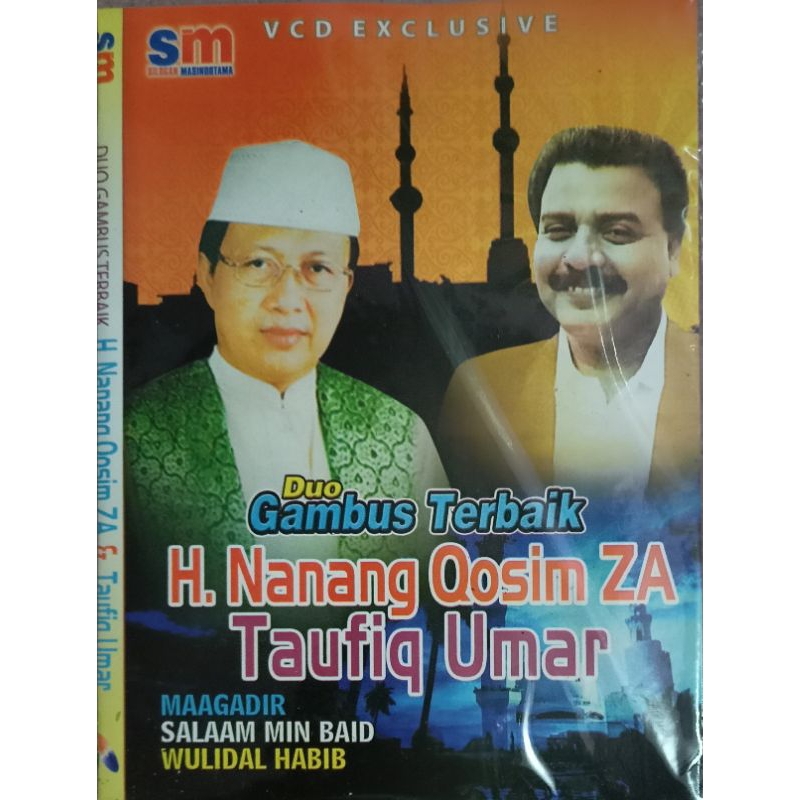 VCD original album duo gambus terbaik nanag Qosim & Taufiq umar