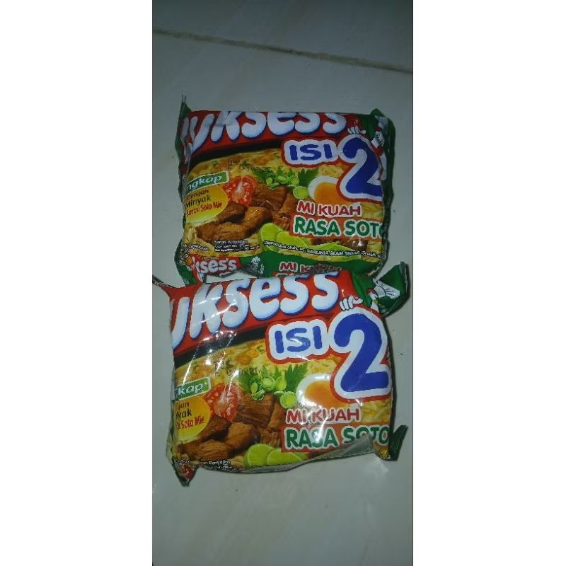 

2PCS MIE SUKSES RASA SOTO AYAM