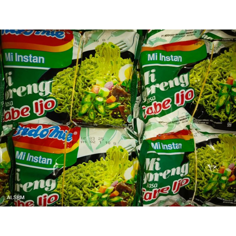 

ISI 5 PCS - MIE INSTAN MURAH - MIE INDOMIE GORENG CABE IJO - HARGA MURAH - PROMO - GRATIS ONGKIR