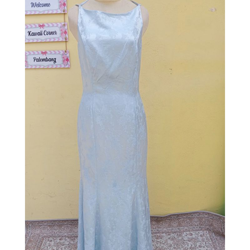 Dress pesta baby blue