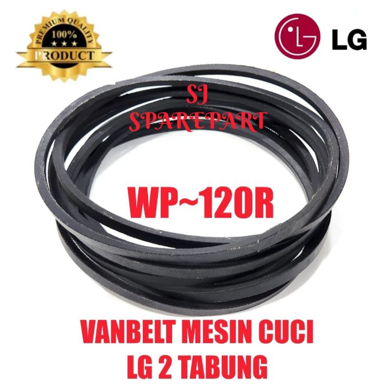 FANBELT V-BELT PANBELT MESIN CUCI LG 2 TABUNG WP 120R
