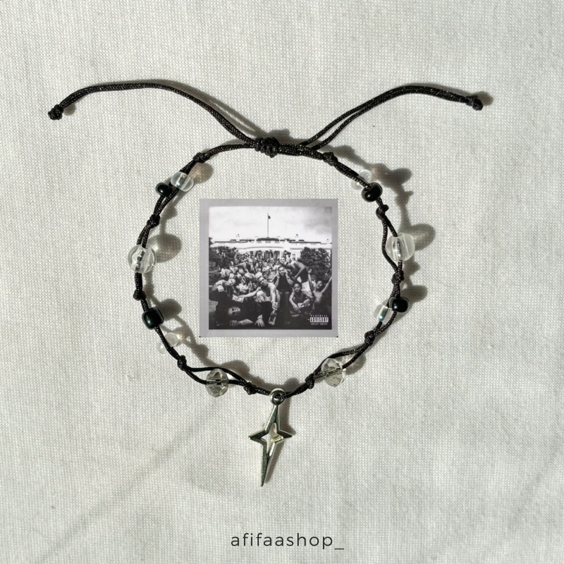 KENDRICK LAMAR BRACELET “To Pimp A Butterfly” - Kendrick Lamar / Gelang Album Kendrick Lamar / Gelan