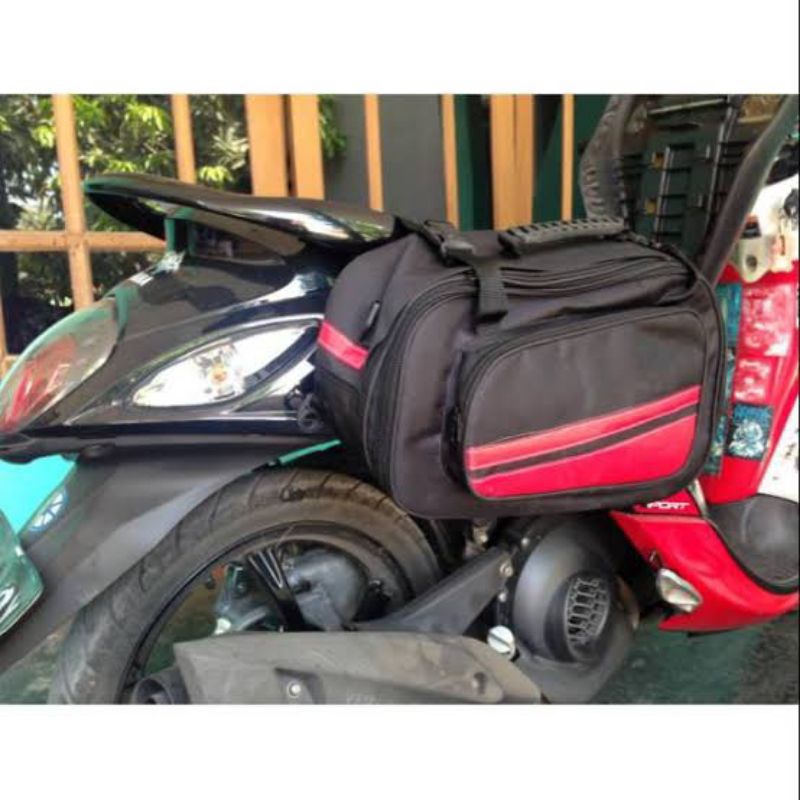 Side bag motor Tas touring motor free rain cover