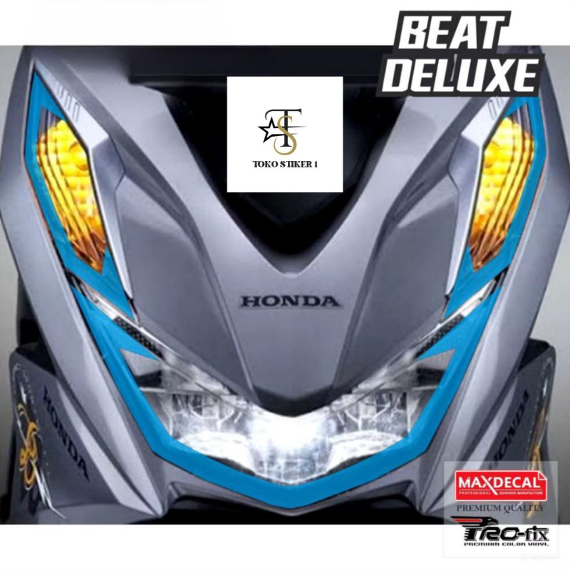 Stiker lampu beat street / deluxe 2022 2023