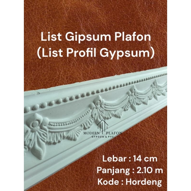 Lis Gypsum gipsum List Gipsum 14 cm Hordeng / List Gypsum Lis gipsum minimalis