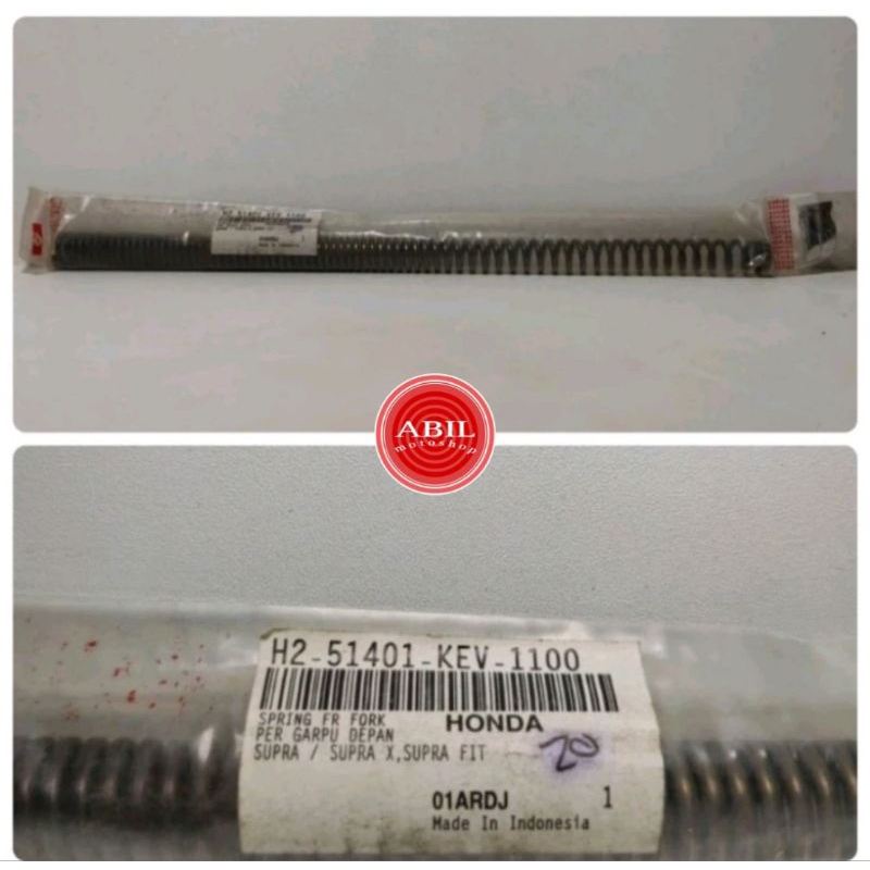 per shock depan aspira supra lama, supra x, supra fit