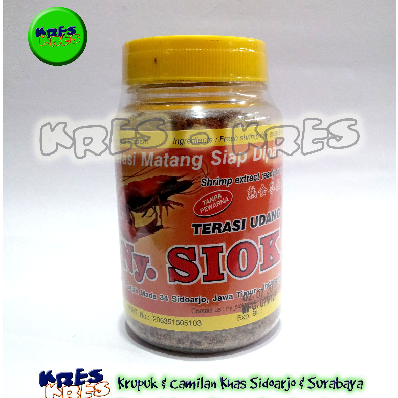 

KRES - Ny Siok Terasi Udang Matang Trasi