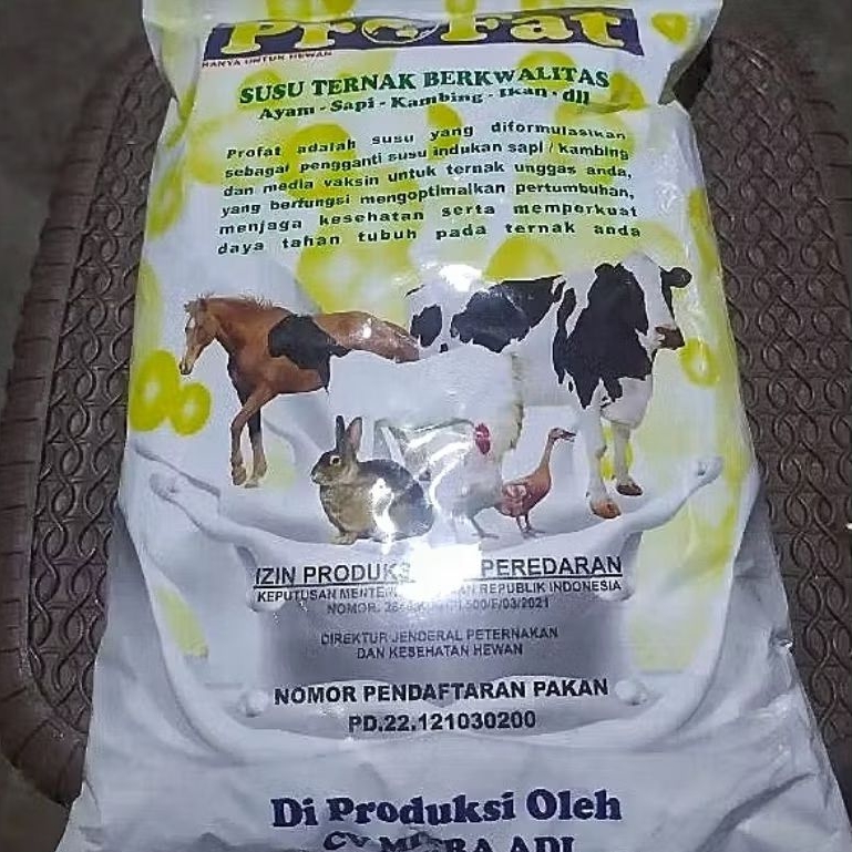 

PROFAT susu ternak 1kg susu cempe pedet penganti susu induk