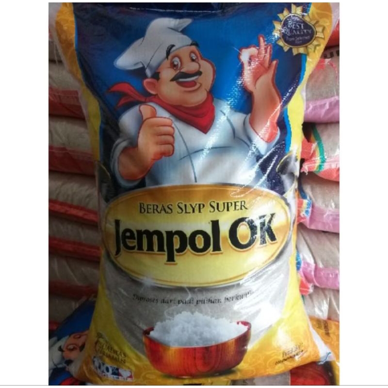 

BERAS MERK CAP JEMPOL OK isi 10 LITER