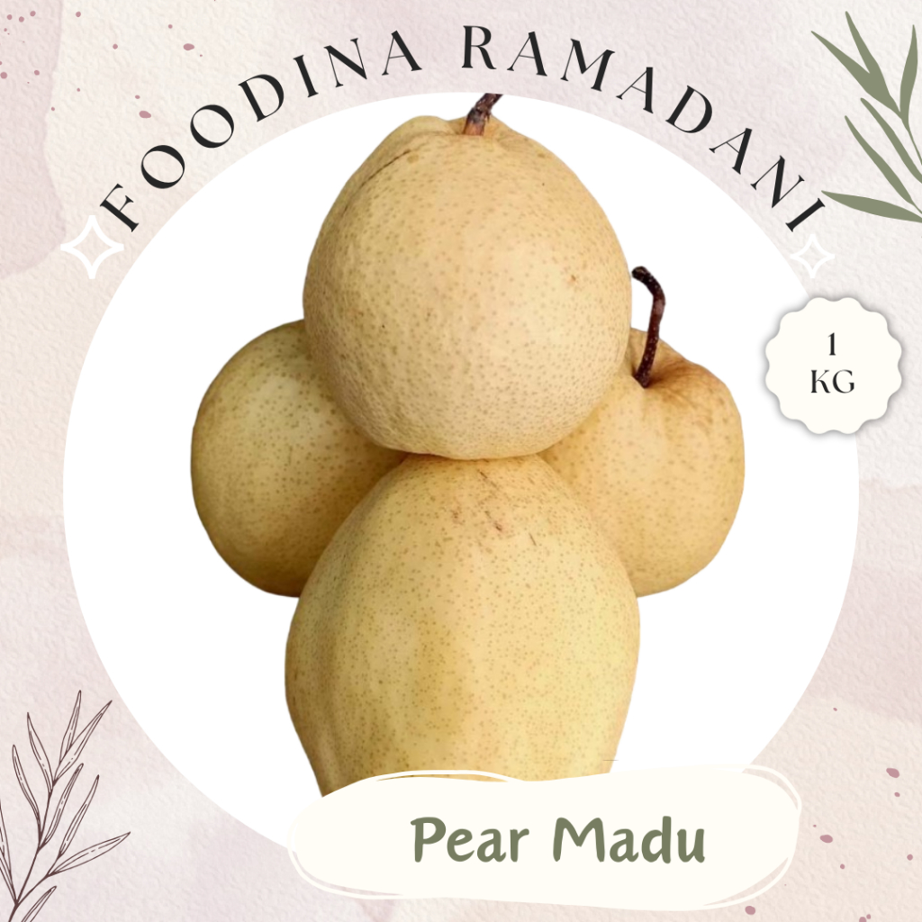 

PIR MADU Pear Sweet Import - Pear Fresh [ 1.000gr ] Harga Per KG