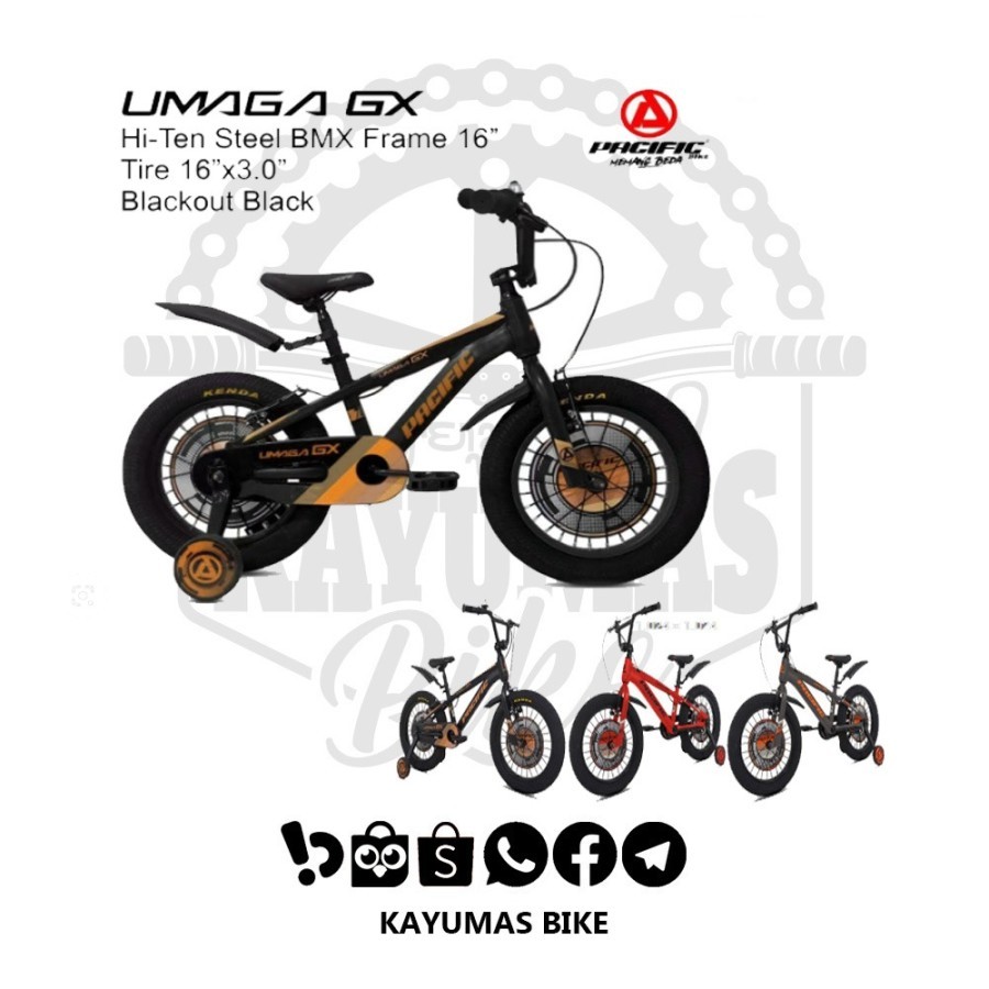 SEPEDA BMX 16 PACIFIC UMAGA GX
