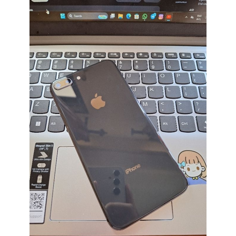 iphone 8 plus 256GB ex iBox second