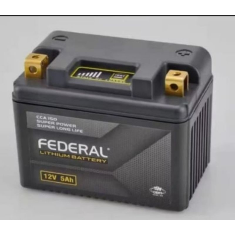 AKI FEDERAL LITHIUM DRAG RACE 12V 5Ah