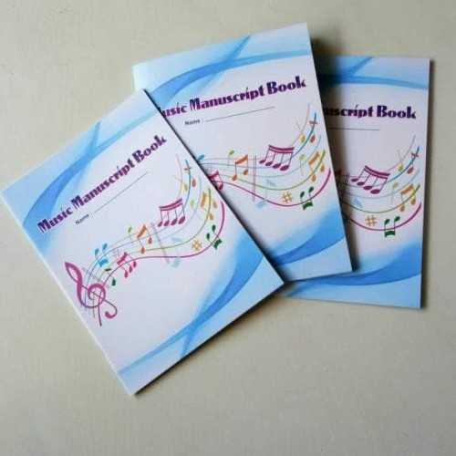 

⚡DISKON 8.8⚡ Buku paranada / Buku Musik 16x21cm / Buku tulis musik garis lima / manuscript book music book