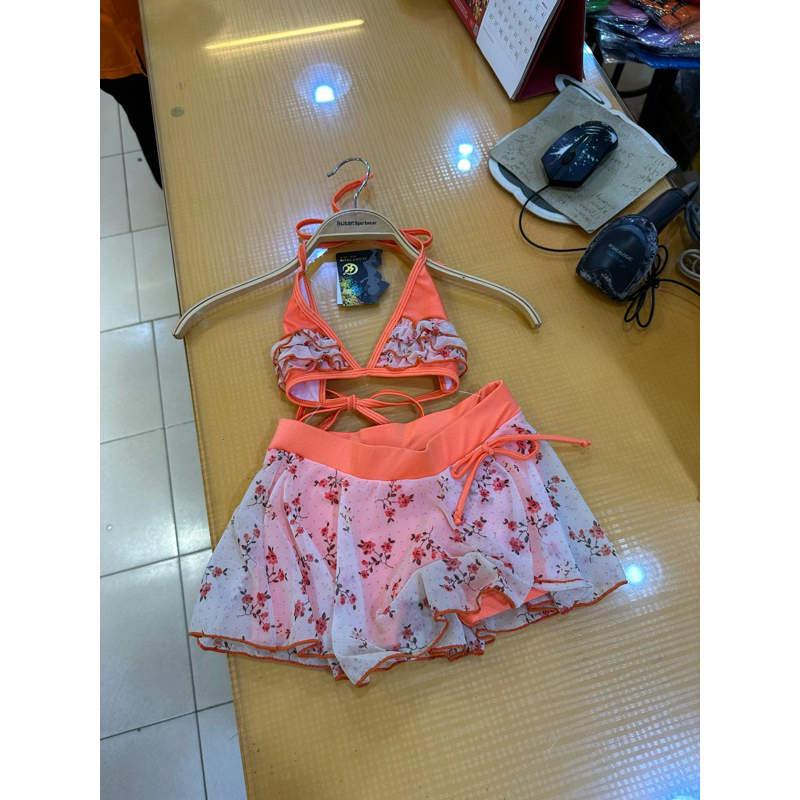 Baju Renang Bikini Rok Anak Sport Club Bikini Ak 1147 SC