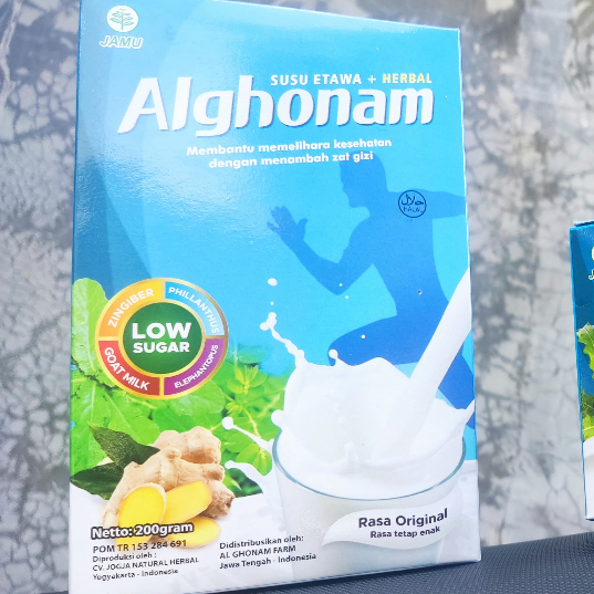 

Susu Kambing Etawa AL GHONAM Rasa ORIGINAL Plus Herbal