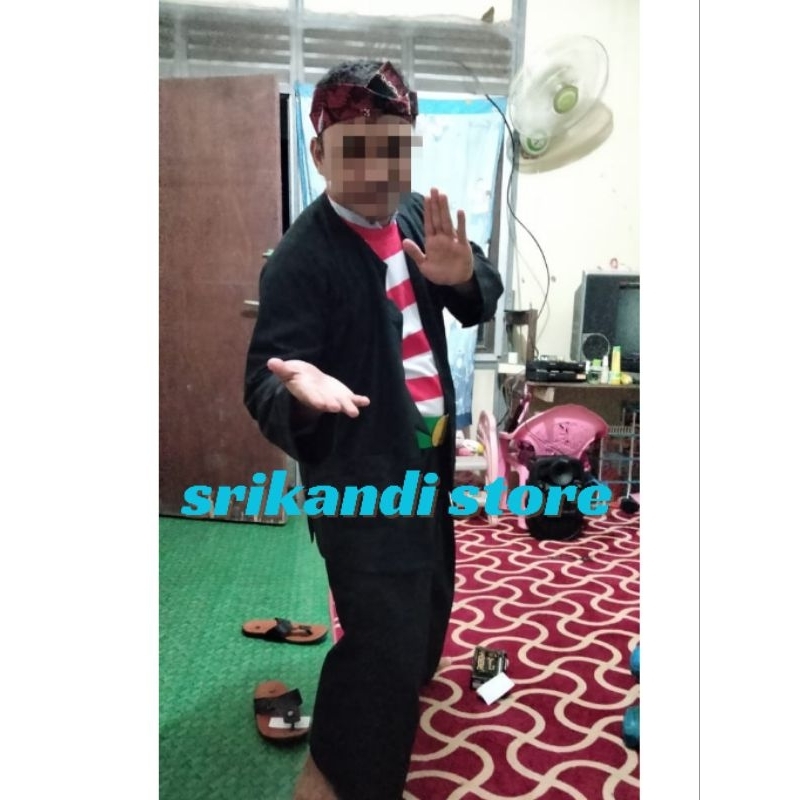 Baju Adat Madura Sakera Dewasa (PAK SAKERA) , Baju Sakera Dewasa, Baju Adat Madura Laki-Laki