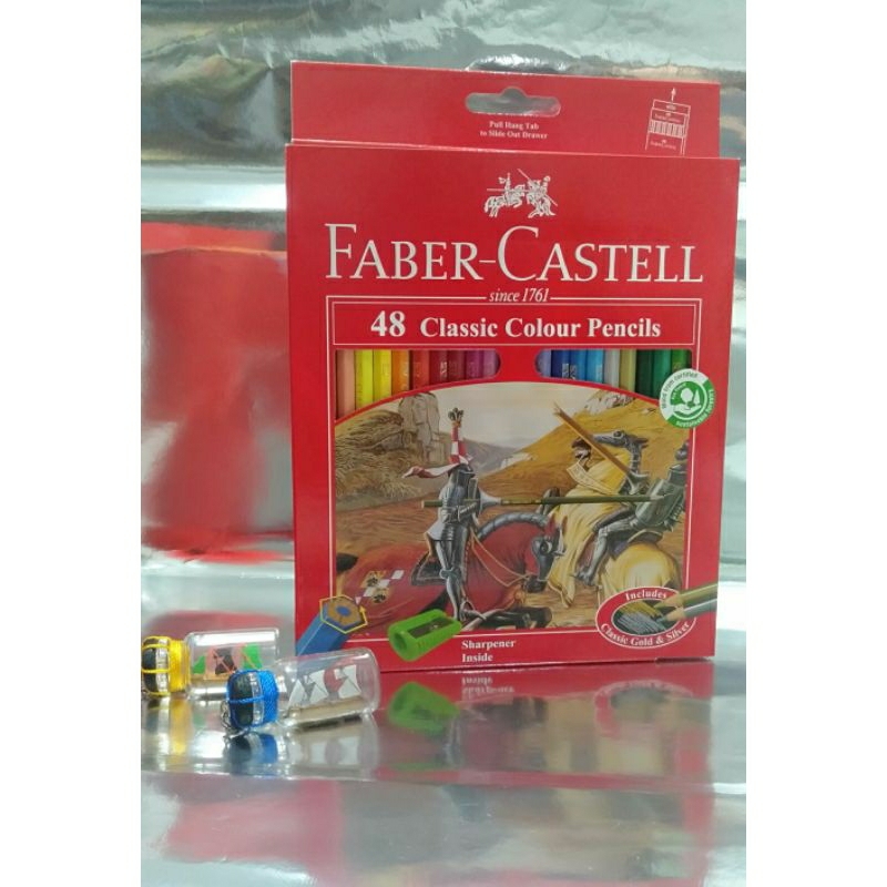 

pensil warna faber castell classic colour 48 L