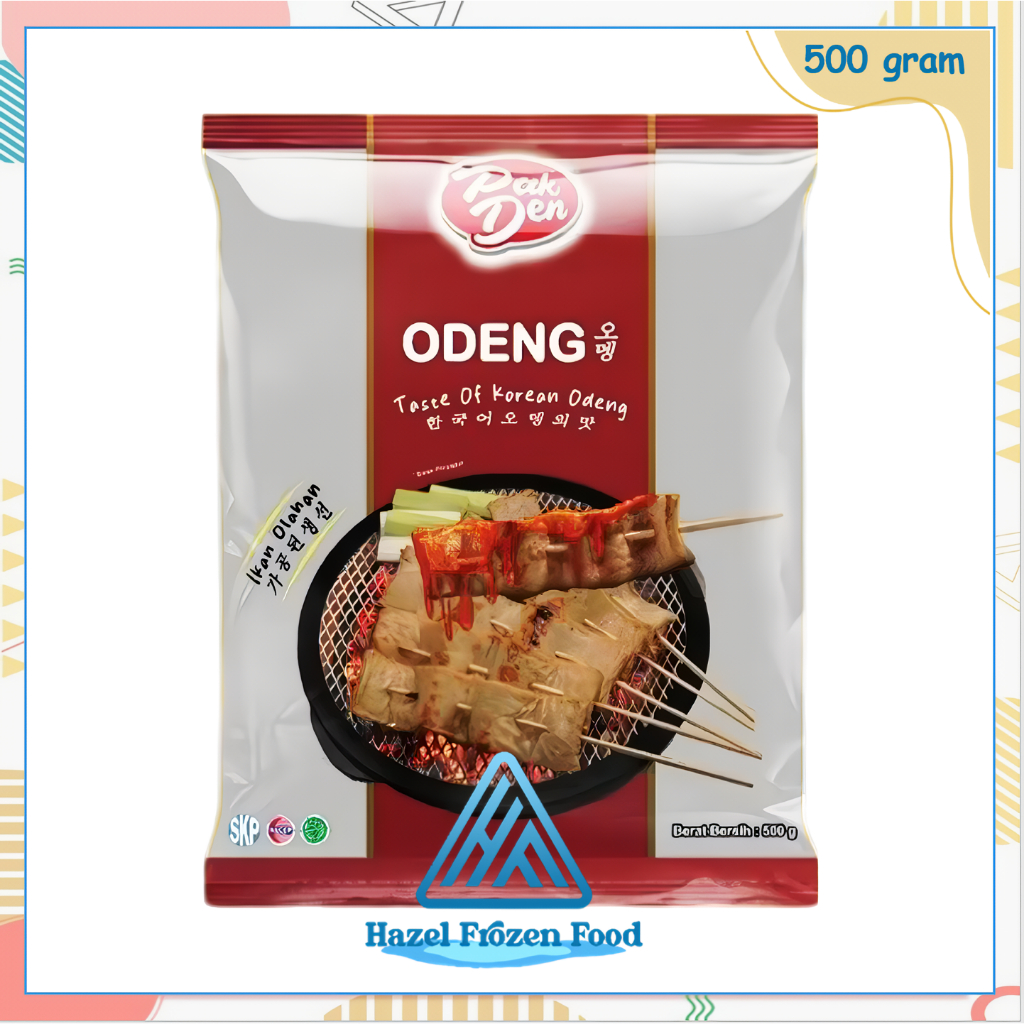 

Pak Den Odeng 500 g Frozen Food Karawang