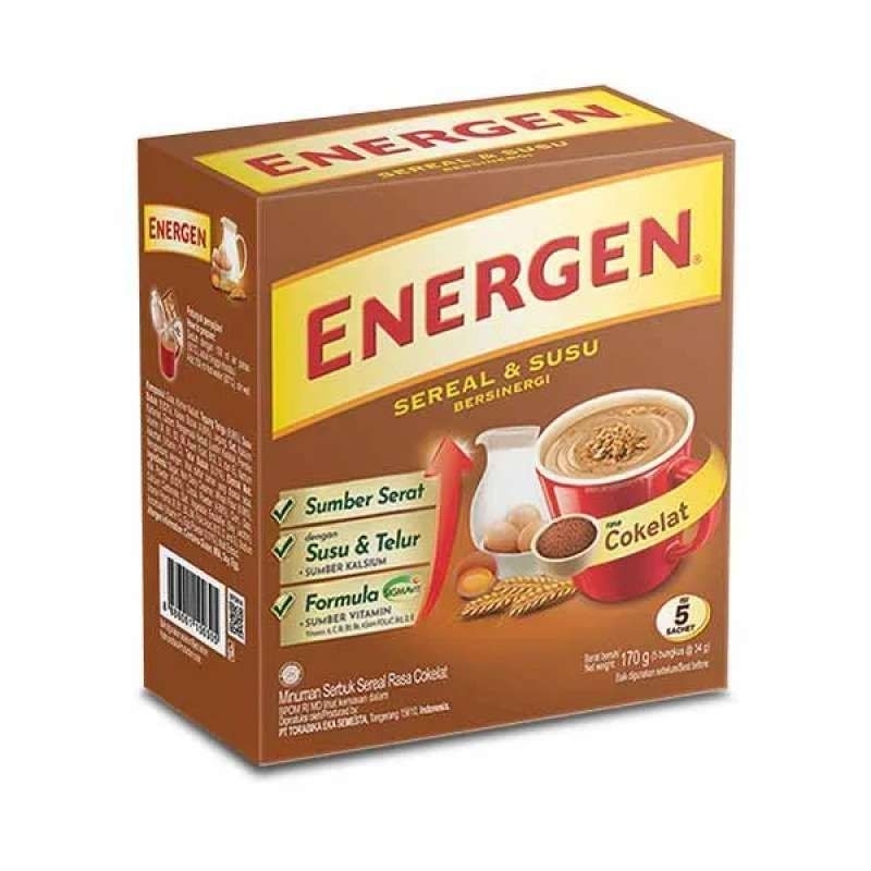 

Energen Coklat Box Isi 5 sachet