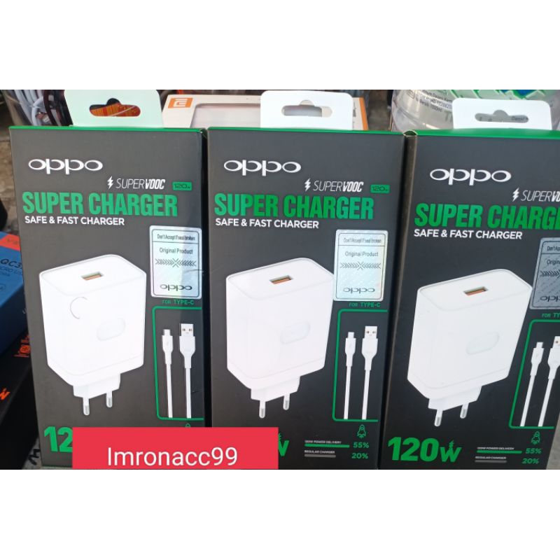 charger Tc oppo super charger 120w support fast charging