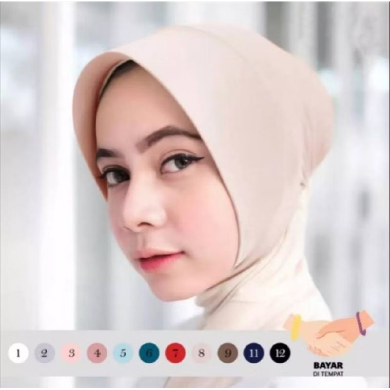 CIPUT TOPI MARSHA NON CEPOL TEGAK GROSIR PAD ANTEM INNER HIJAB DAN KERUDUNG
