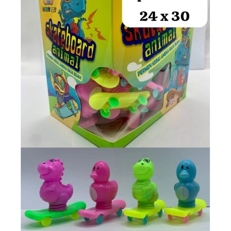 

Permen Candy Anak Animal Sketboard Aneka Rasa Isi 30 Pcs