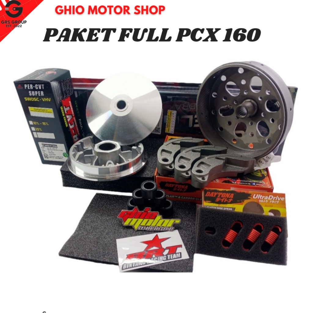 Paket Full PCX 160 Upgrade Kirian CVT Pcx 160cc Ghio Motor Shop