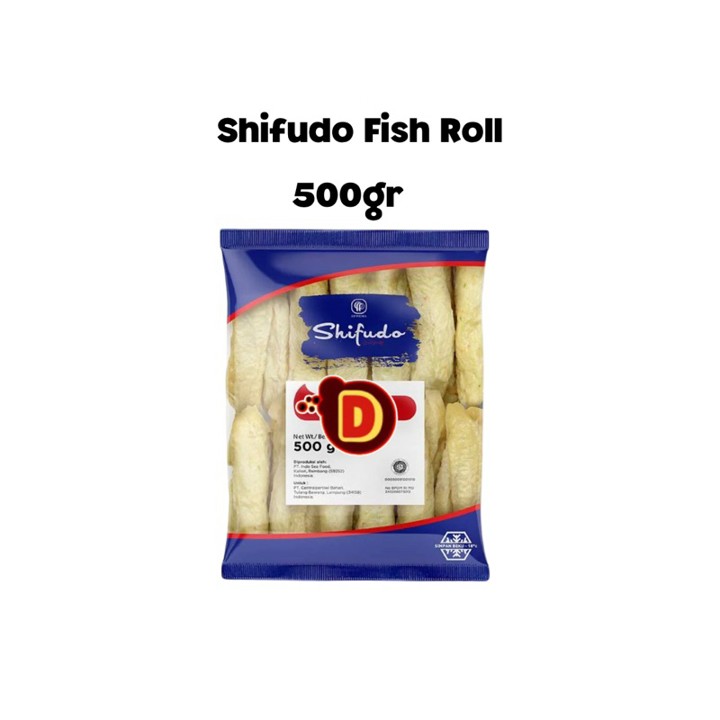 

Shifudo Fish roll 500gr | ikan gulung | shabu shabu | suki | Steamboat