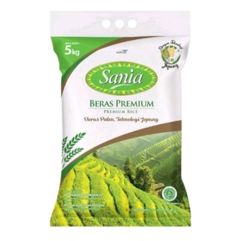 

SANIA Beras Premium 5 kg Beras Pulen