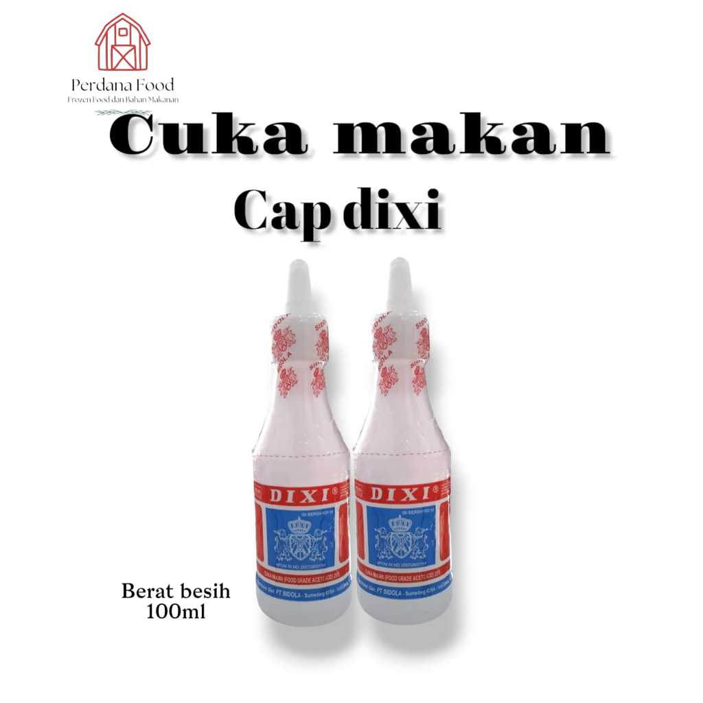 

Cuka Dixi Cuka Masak/makanan Halal Cuka Putih DixI 100ml