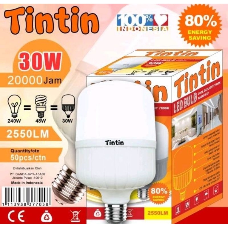 Lampu LED TINTIN 30 watt