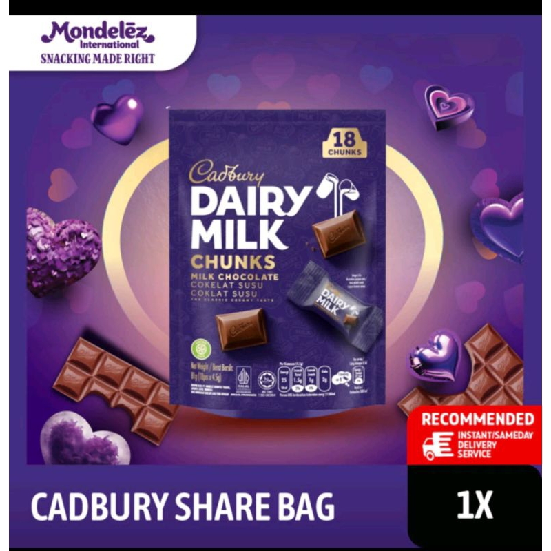 

Cadbury Mini bites isi 18