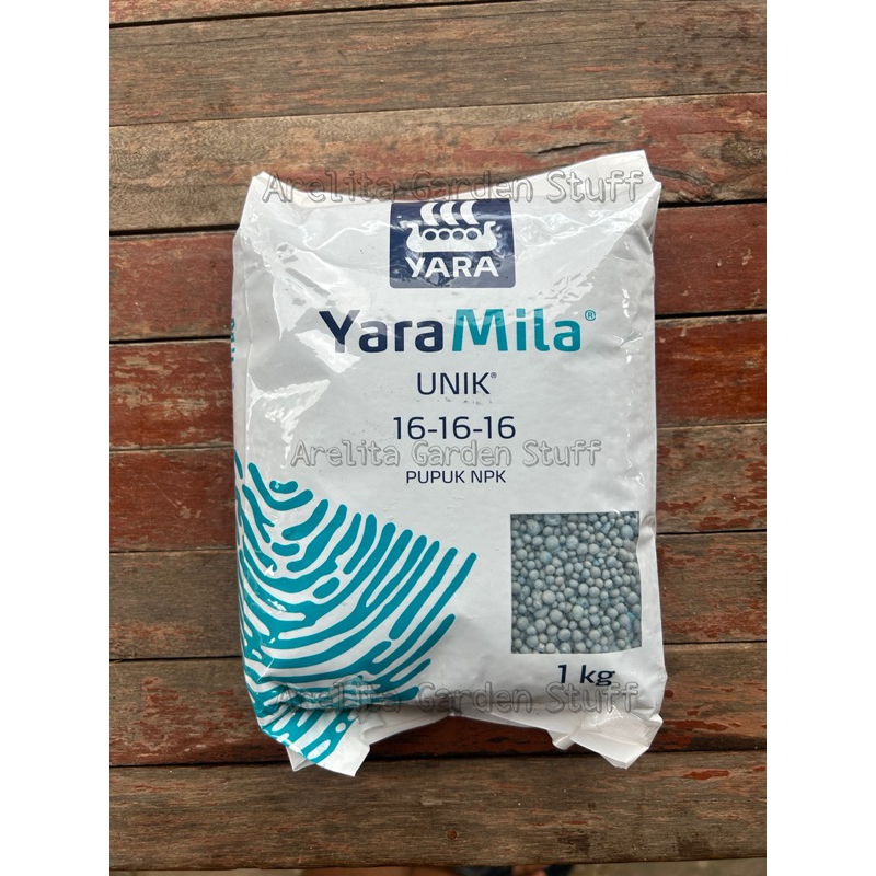 Pupuk NPK Yaramila 16 16 16 Kemasan Pabrik 1Kg