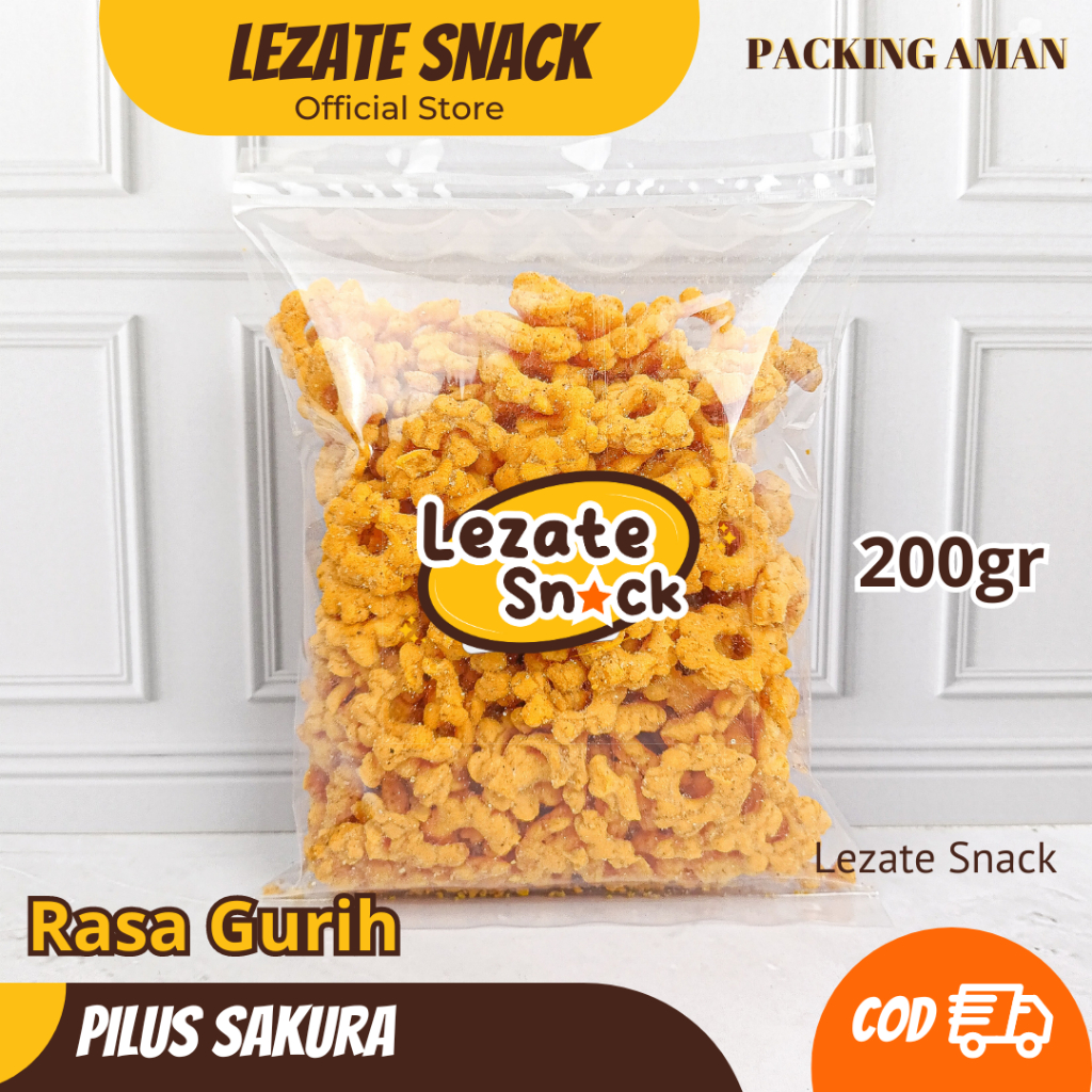 

Snack Ribut Gurih 200GR Kiloan Murah Enak Renyah / Pilus Sakura Original Warna Warni Jadul Kue Kembang Bunga Ribut Gurih Lezate Snack