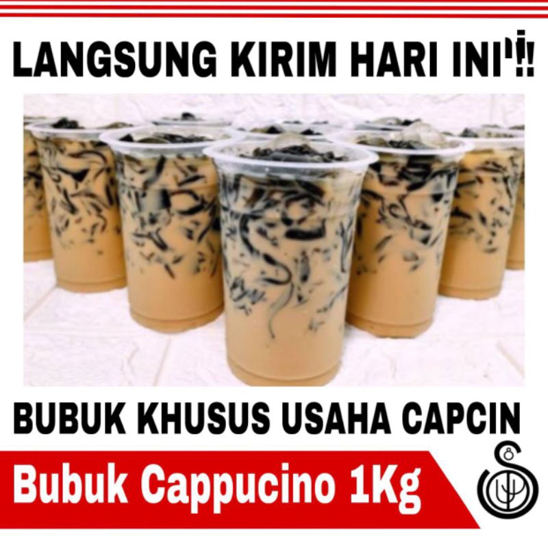 

Bubuk Cappucino Capcin 1kg Spesial Usaha Es Capcin