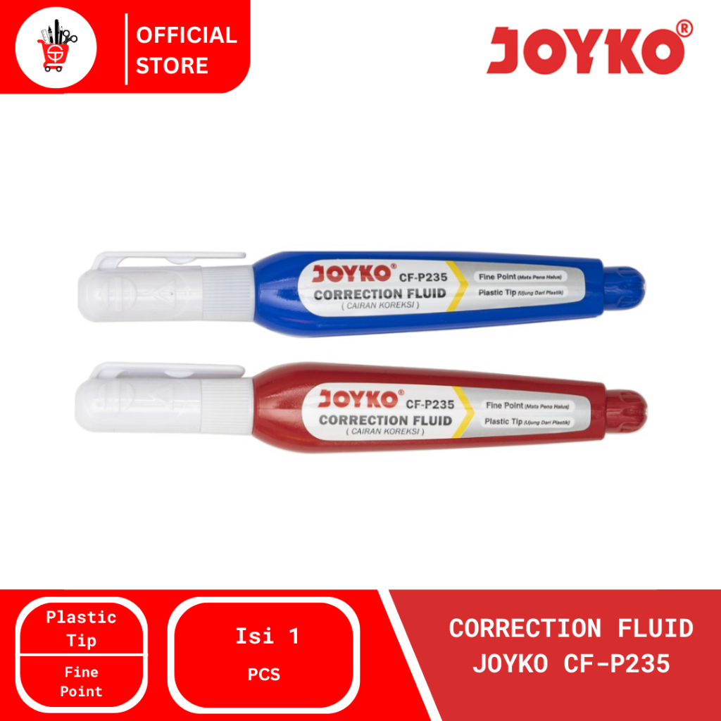 

Stipo | Tip-Ex | Correction Cair Joyko CF-P235 (1 PCS)