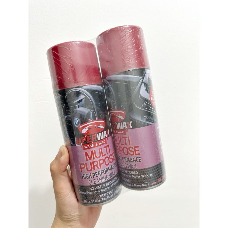 Uperwax Multipurpose Pembersih Wash & Wax Mobil/Motor - bundling 2 pcs (free 2 lap microfiber)
