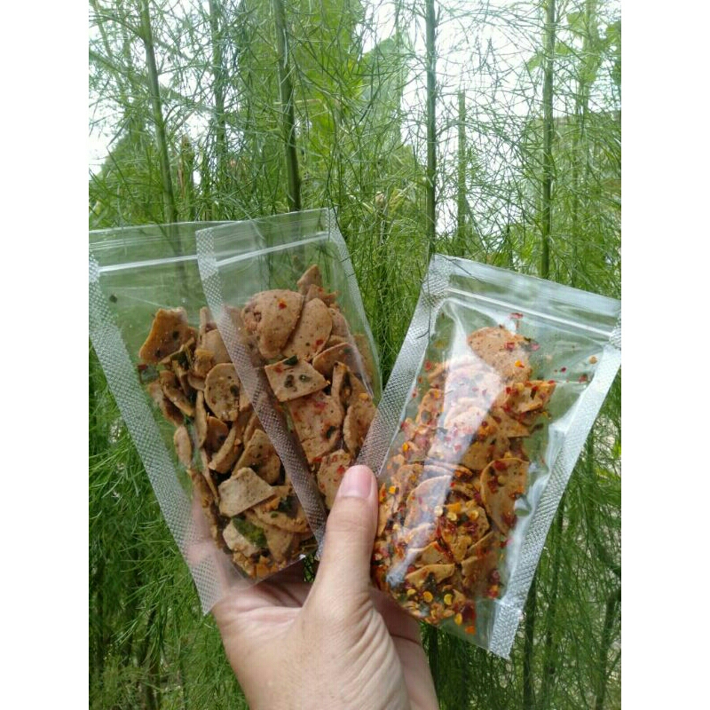 

Keripik Basreng daun jeruk 50gram