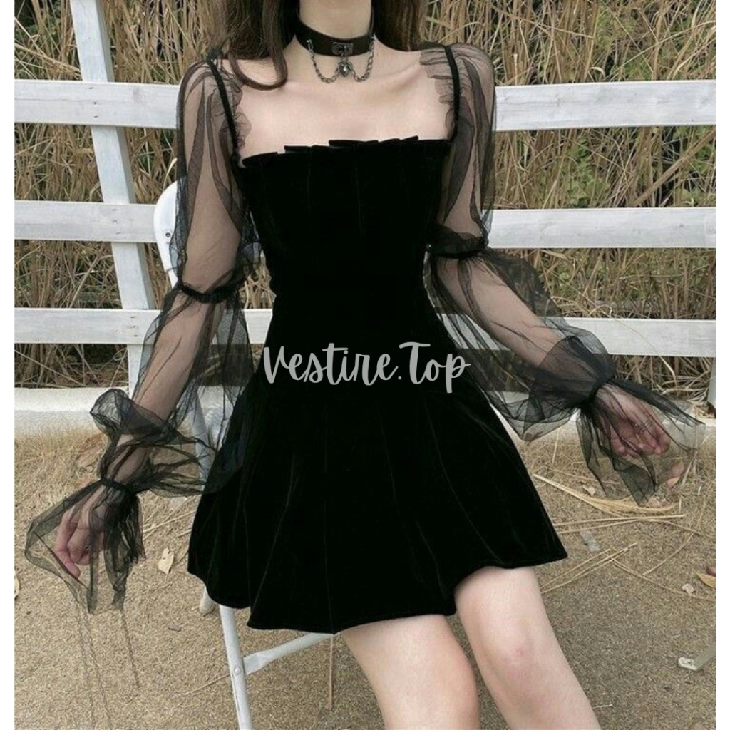 MICHI | Baju Sabrina | Dress Sabrina Full Karet | Dress Wanita korea | Dress Pesta | Dress Jumbo | D