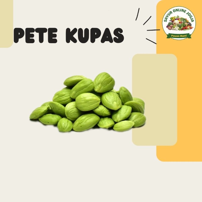 

Pete kupas per pack 50gr - PAWON MAMI SAYUR ONLINE JOGJA